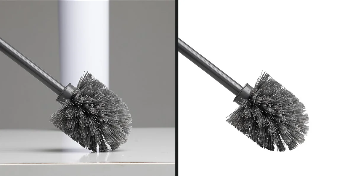 Before and after basic image masking